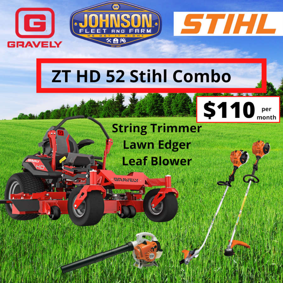 ZT HD 52 STIHL Combo
