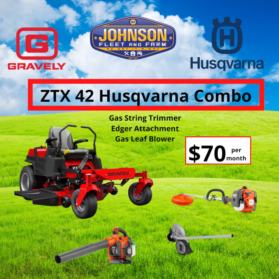 ZTX 42 Husqvarna&reg; Combo